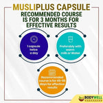 BodyWell Musli Plus Capsules – Premium Ayurvedic Vitality & Strength Support – 60 Capsules