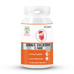 Zenius Digestive Care Tablets - Natural Ayurvedic Digestive Tablets - 60 Tablets