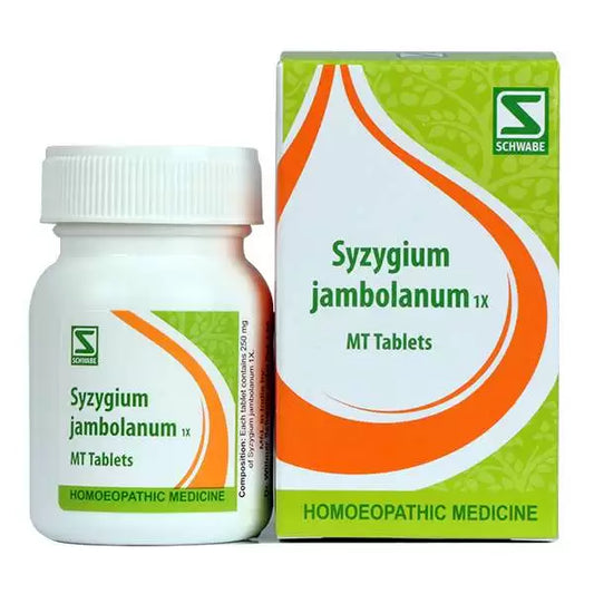 Dr Willmar Schwabe India Syzygium Jambolanum Trituration Tablet 1X - 20gm