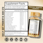 Anupurak Gut + Daily Probiotic 60 Billion CFU Capsule (120 Each)