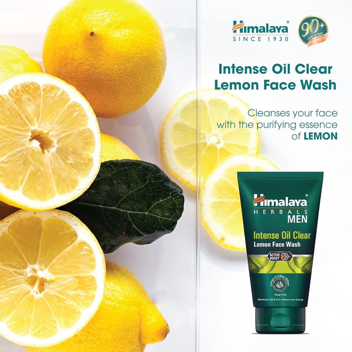 Himalaya Men Intense Oil Clear Lemon Face Wash