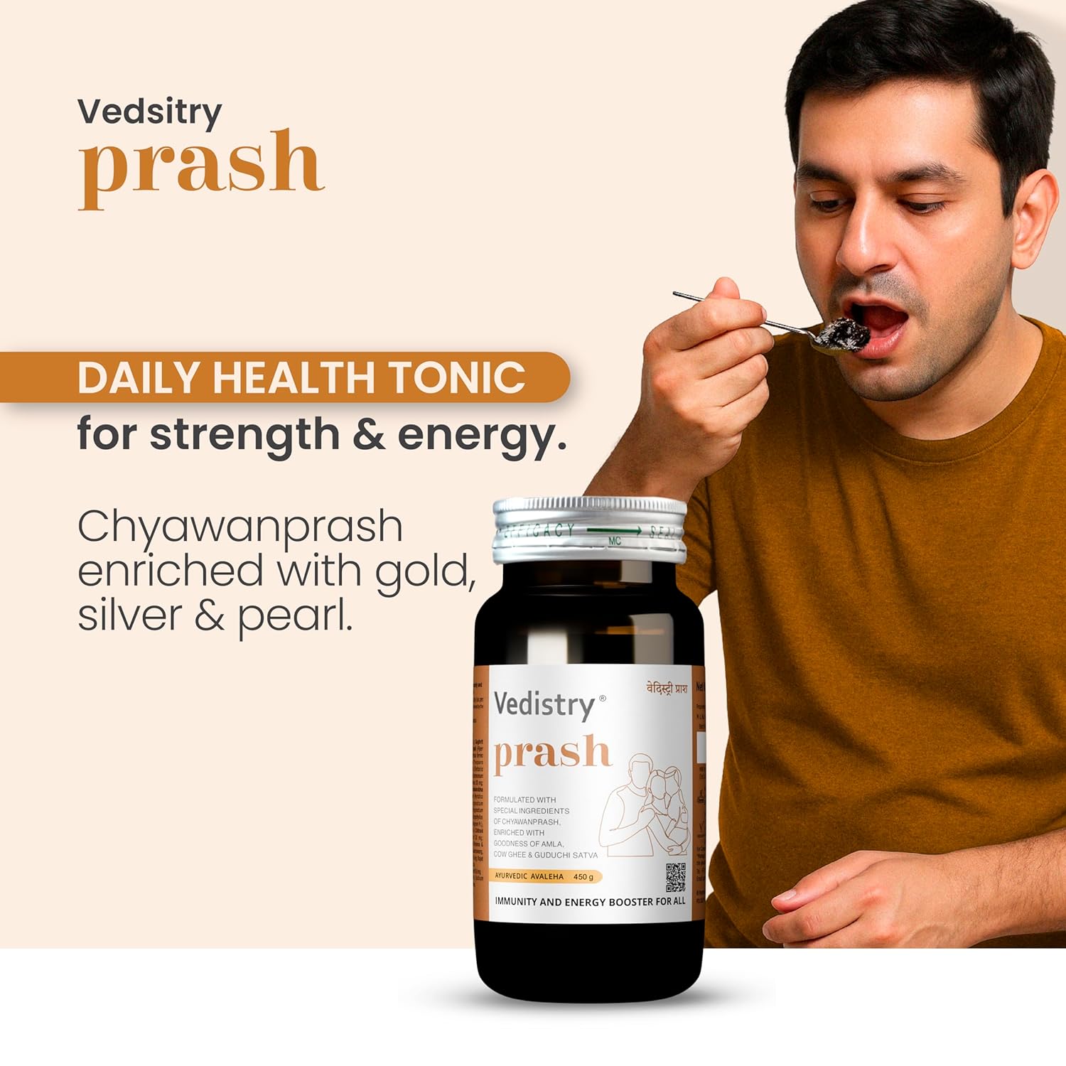 Vedistry Prash Chyawanprash For Energy, Strength & Immunity