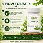 Pure Nutrition Brahmi Tablets (250mg | 90 Tablets)
