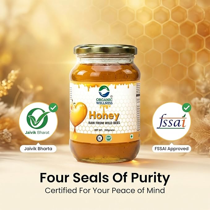 Organic Wellness Honey, 350 grams