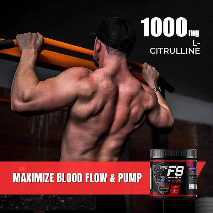 Muscle Asylum F9 Pre-Workout Cola