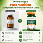 Pure Nutrition Magnesium Glycinate 350mg, 180 Tablets | Muscle, Nerve & Relaxation Support