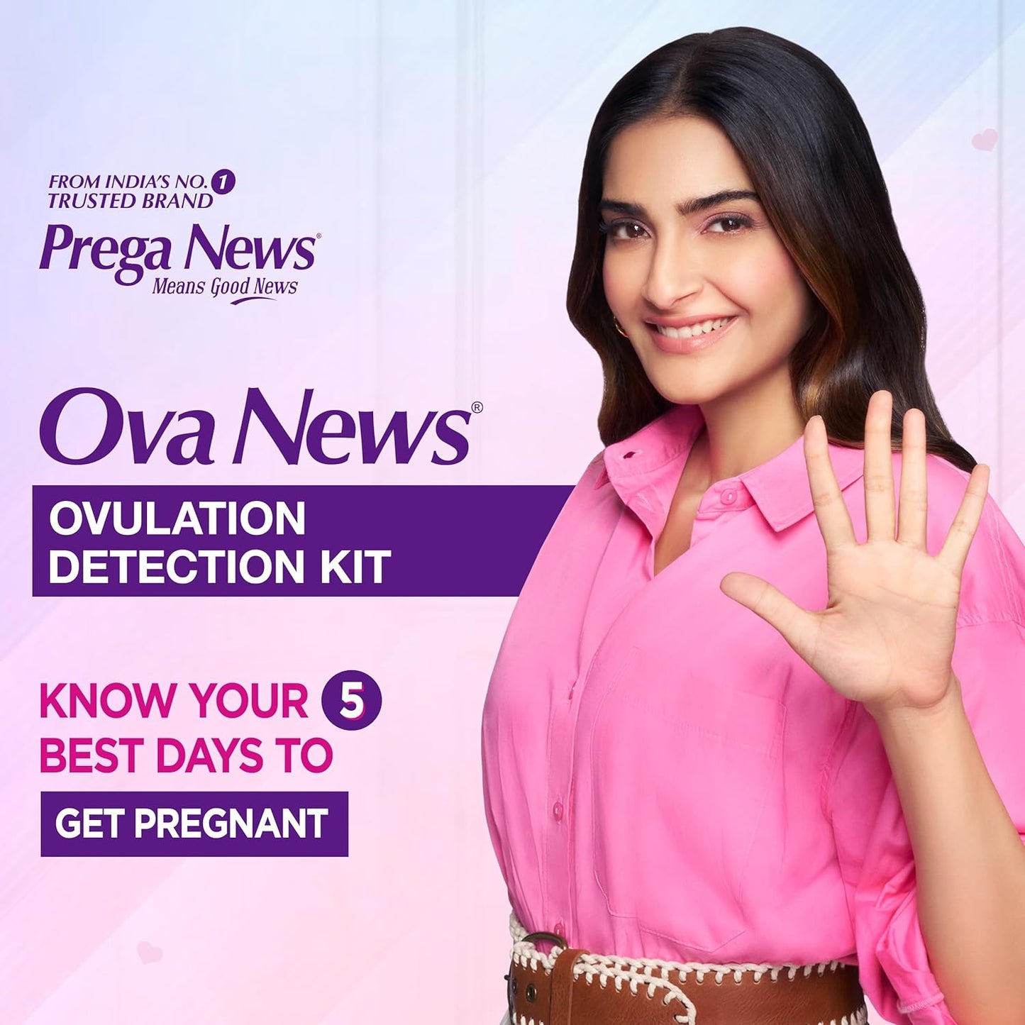 Ova News Ovulation Detection Kit to Identify Fertility Days | For Pregnancy Planning