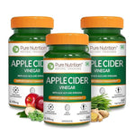 Pure Nutrition Apple Cider Vinegar 610mg Veg Capsule - 60 Capsules