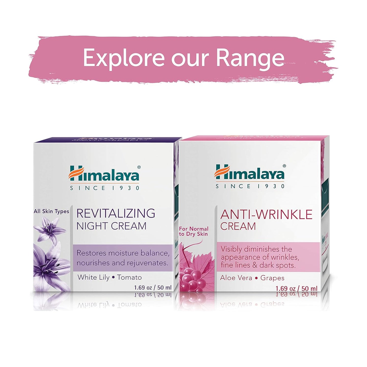 Himalaya Anti-Wrinkle Cream with Aloe Vera & Grape Extract | For Fine Lines & Age Spots