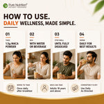 Pure Nutrition Peruvian Maca Root 100g | Natural Herbal Superfood Powder | Energy & Vitality Support