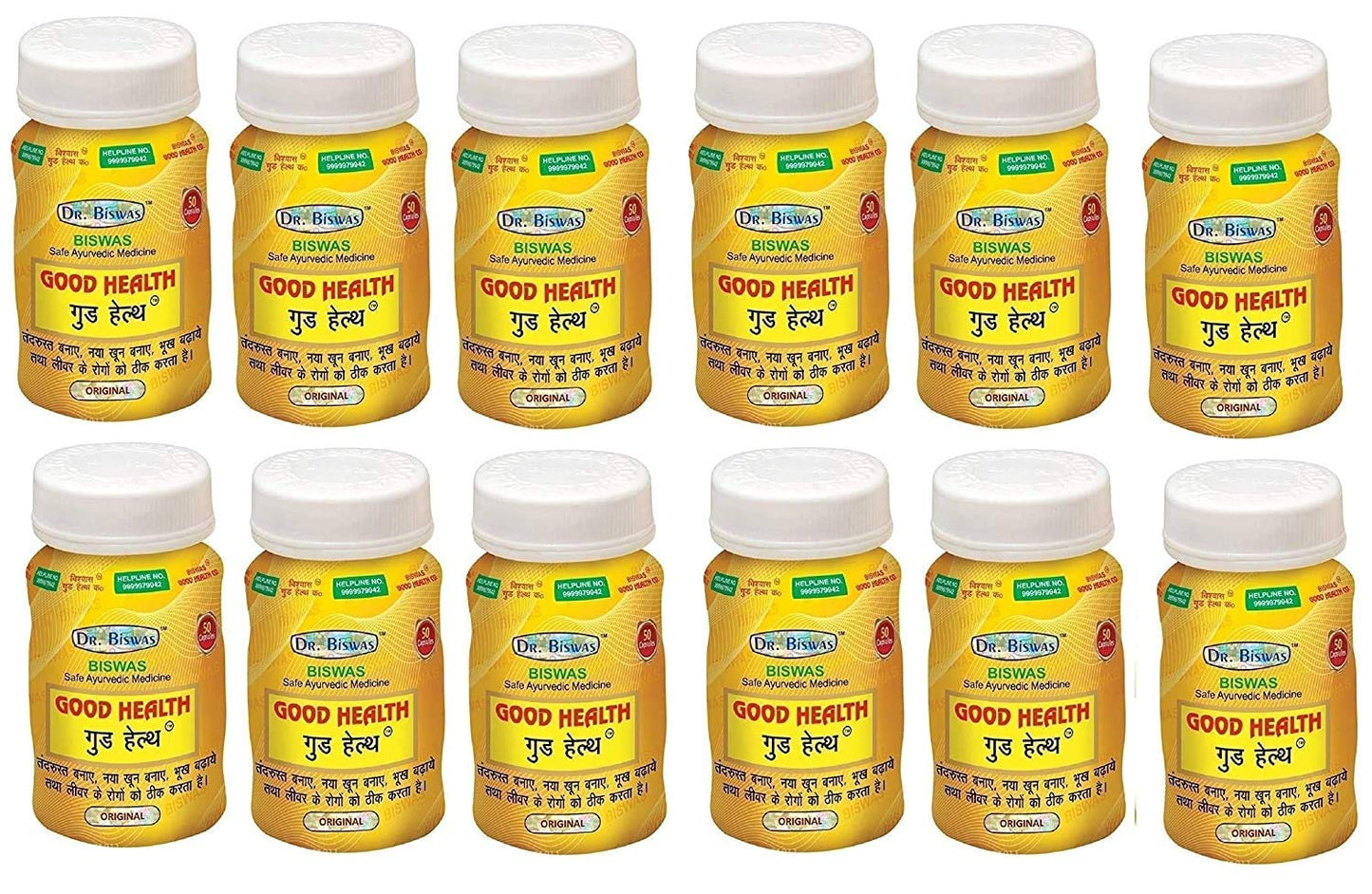 Dr. Biswas Good Health Strong Capsule (50 Each)