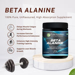 Pure Nutrition Beta Alanine Powder (200 gm), Unflavored | Pre Workout Supplement Amino Acid | Boost Muscle Power & Improve Performance