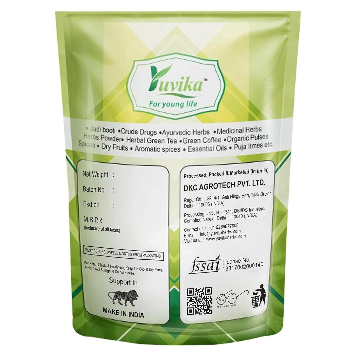 YUVIKA Premium Quality Black Raisins - Kali Kishmish