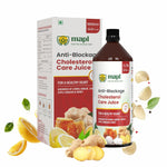 MAPL Anti Blockage Cholesterol Care Juice 1000ml | Garlic, Ginger, Lemon & Apple Cider Vinegar | Supports Heart Health & Cholesterol Balance