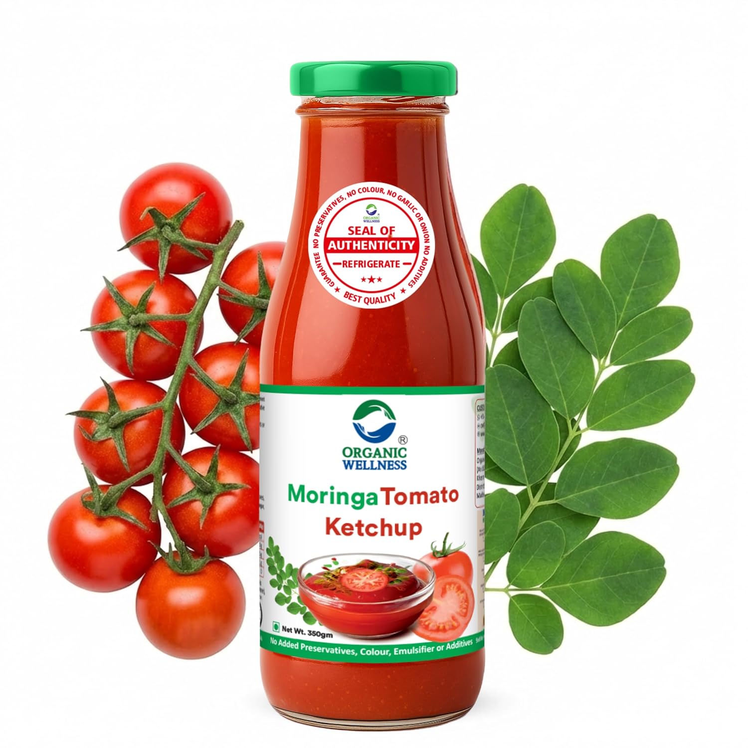 Organic Wellness Moringa Tomato Ketchup 350g