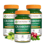Pure Nutrition Cranberry & Amla Extract Capsule - 550mg Veg Capsule
