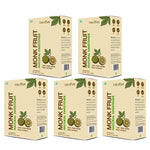 Trugar MonkFruit Powder| Plant Based Sugar Free Sachets | Zero Calorie Sweetener | 100GM (Pack of 5)