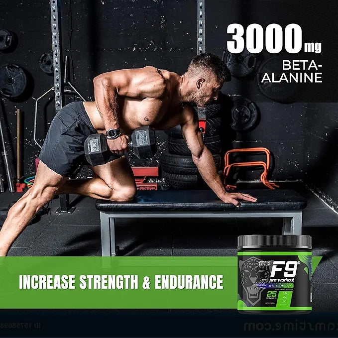 Muscle Asylum F9 Pre-Workout Watermelon