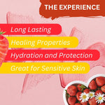 Dermistry Lip Balm for Plumping Nourishing Lightening Balm Strawberry