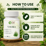 Pure Nutrition Vasaka Tablets (250mg | 90 Tablets)