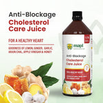 MAPL Anti Blockage Cholesterol Care Juice 1000ml | Garlic, Ginger, Lemon & Apple Cider Vinegar | Supports Heart Health & Cholesterol Balance