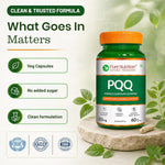 Pure Nutrition PQQ 20mg, 60 Capsules | Cellular Energy, Antioxidant & Healthy Aging Support