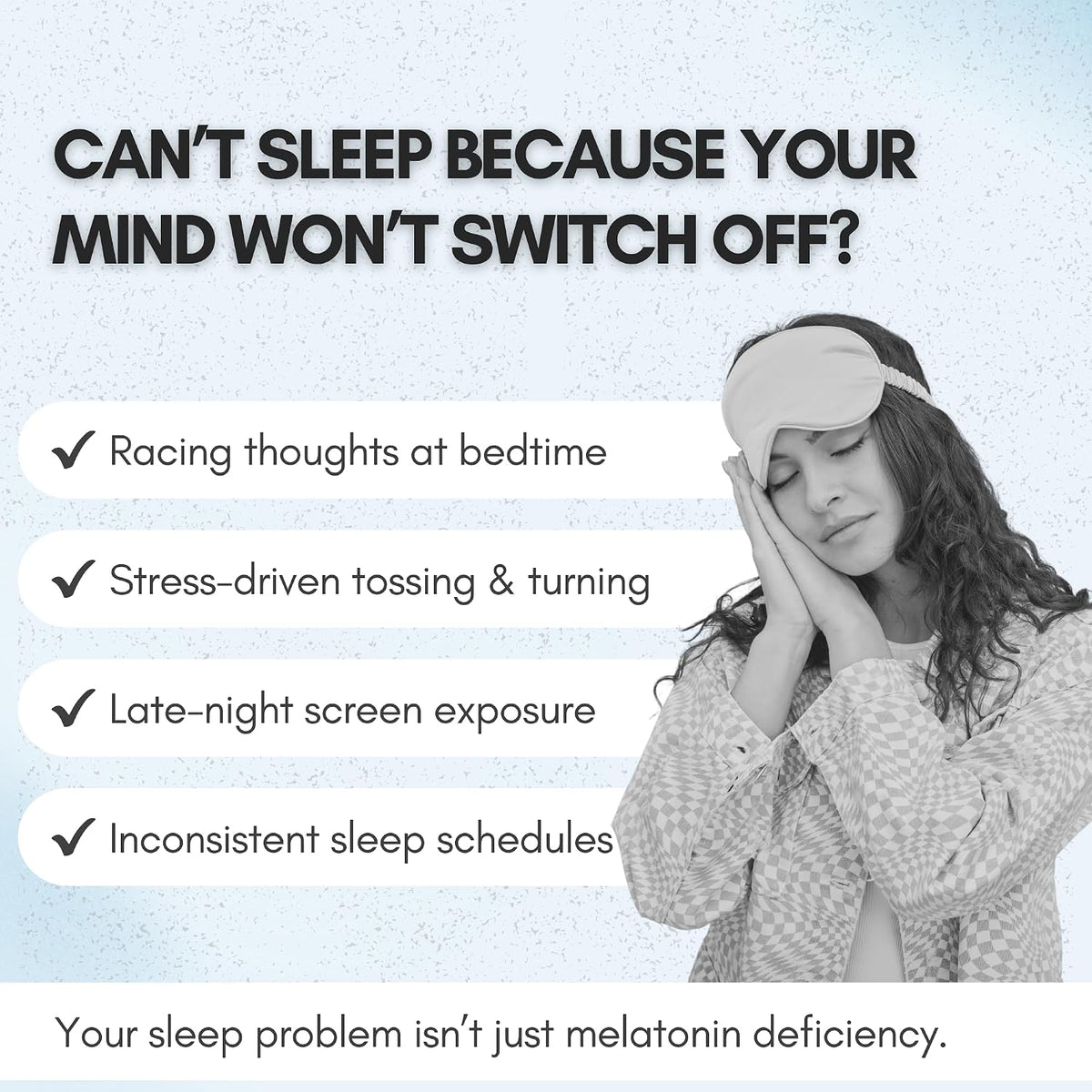 Anupurak Sleep + Stress Relief Melatonin 3mg Tablet (90 Each)