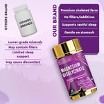 Vitaminnica Magnesium Bisglycinate Complex 60 Capsules - Advanced Sleep Quality & Rest Support