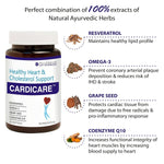 Millennium Herbal Care Cardicare | Softgel Capsule for Healthy Triglycerides & LDL Levels - 20 Softgel (Bottle Pack)