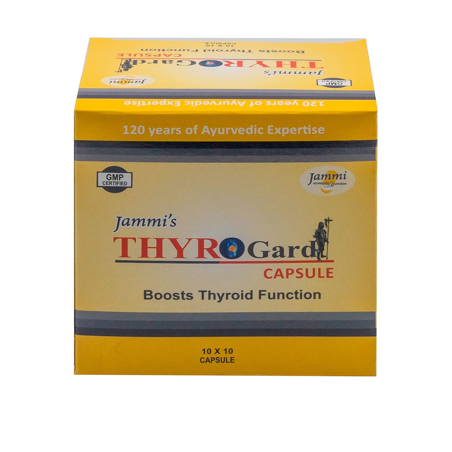 Jammi Thyrogard Capsules - 100 Tablets