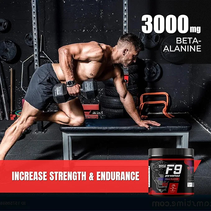 Muscle Asylum F9 Pre-Workout Cola