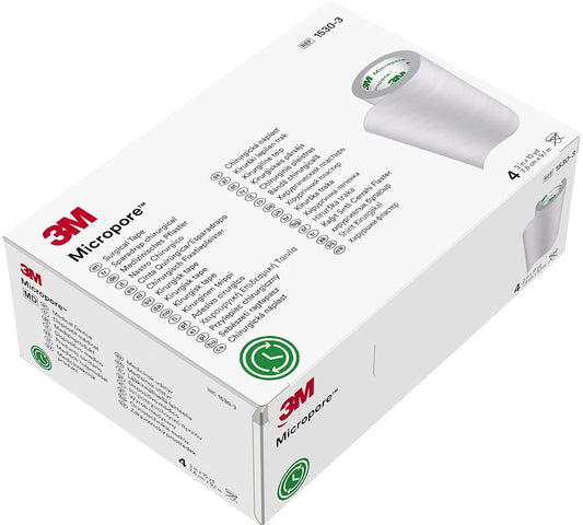 3M 1530-3 Micropore Adesive 5cm x 9.1m Tape