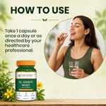 Pure Nutrition St. John’s Wort Extract 500mg, 60 Capsules | Herbal Mood & Wellness Support
