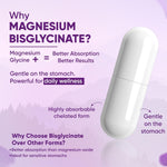 Vitaminnica Magnesium Bisglycinate Complex 60 Capsules - Advanced Sleep Quality & Rest Support