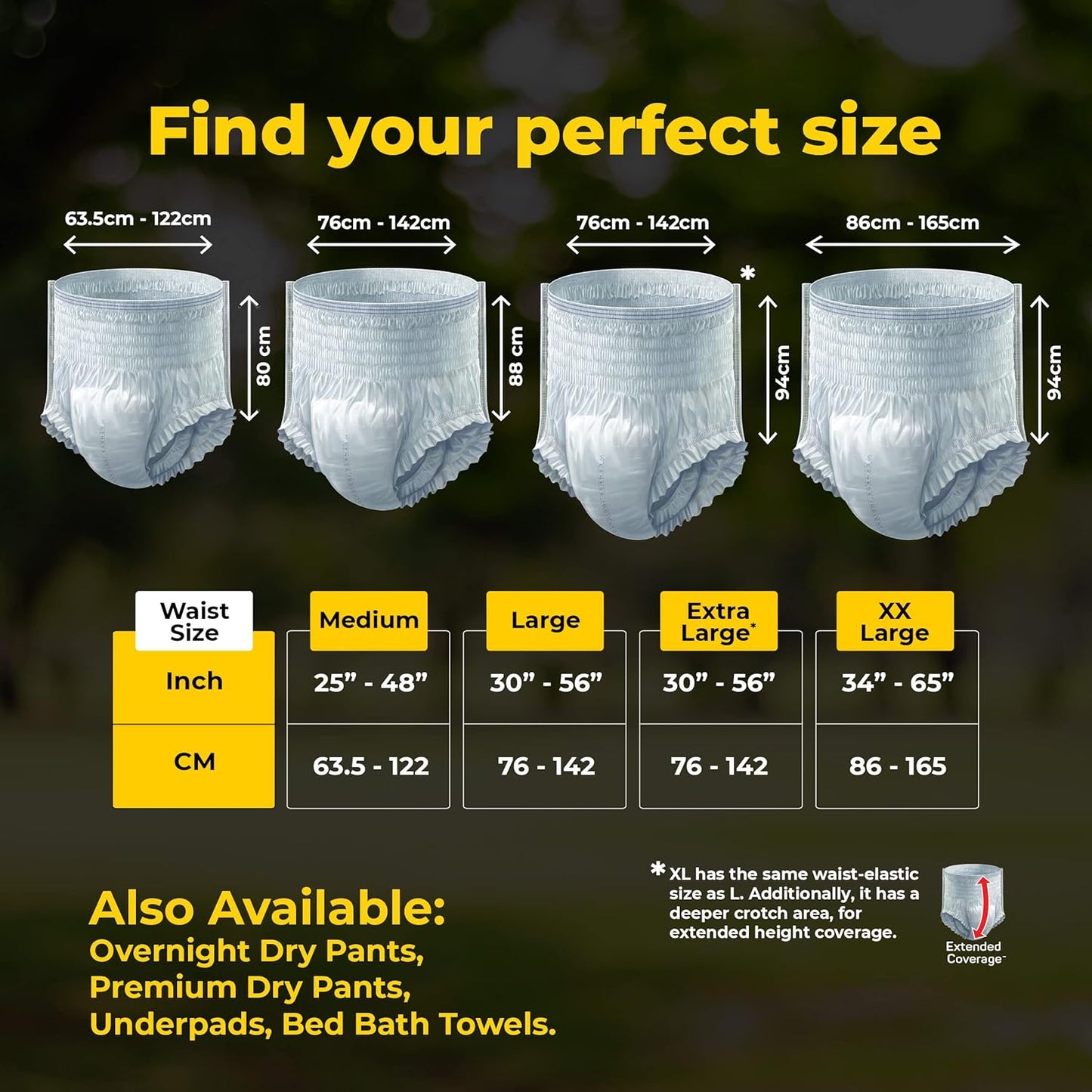 Friends Premium Adult Diaper Pants