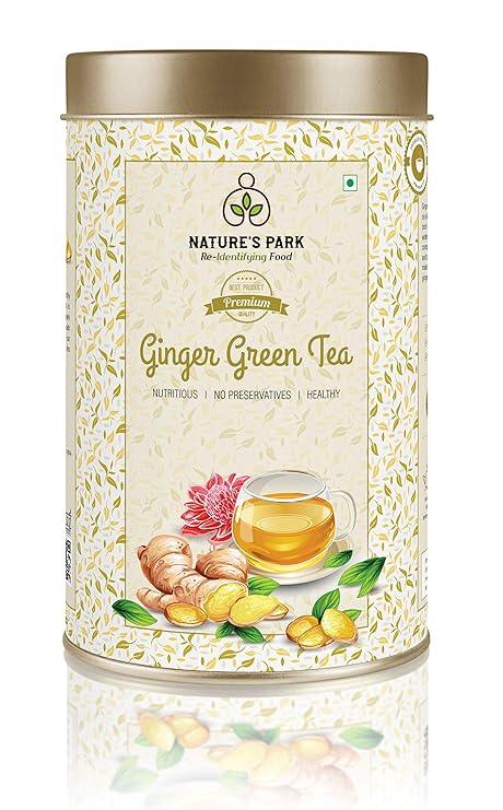 Nature's Park Ginger Green Tea - 150gm