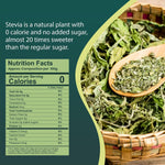 Zindagi Stevia Dry Leaves & Stevia Liquid Drops | 100% Natural Zero-Calorie Sugar-Free Sweetener Combo Pack