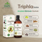 MAPL Triphala Digestive Care Juice 500ml | Amla, Harad, Baheda & Sanay | Supports Digestion, Detox & Gut Health | Ayurvedic Formula