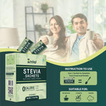 Zindagi Stevia Tablets & Stevia Powder (50 Sachets) | 100% Natural Zero-Calorie Sugar-Free Sweetener Combo Pack