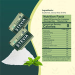 Zindagi Stevia Dry Leaves & Stevia Powder Sachets | 100% Natural Zero-Calorie Sugar-Free Sweetener Combo Pack