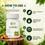Pure Nutrition Haldi Haridra Tablets (250mg | 90 Tablets)
