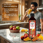 Jeena Sikho Swaranfalam Amrit Sea Buckthorn Berry Juice (500 ml, Apple Flavour)