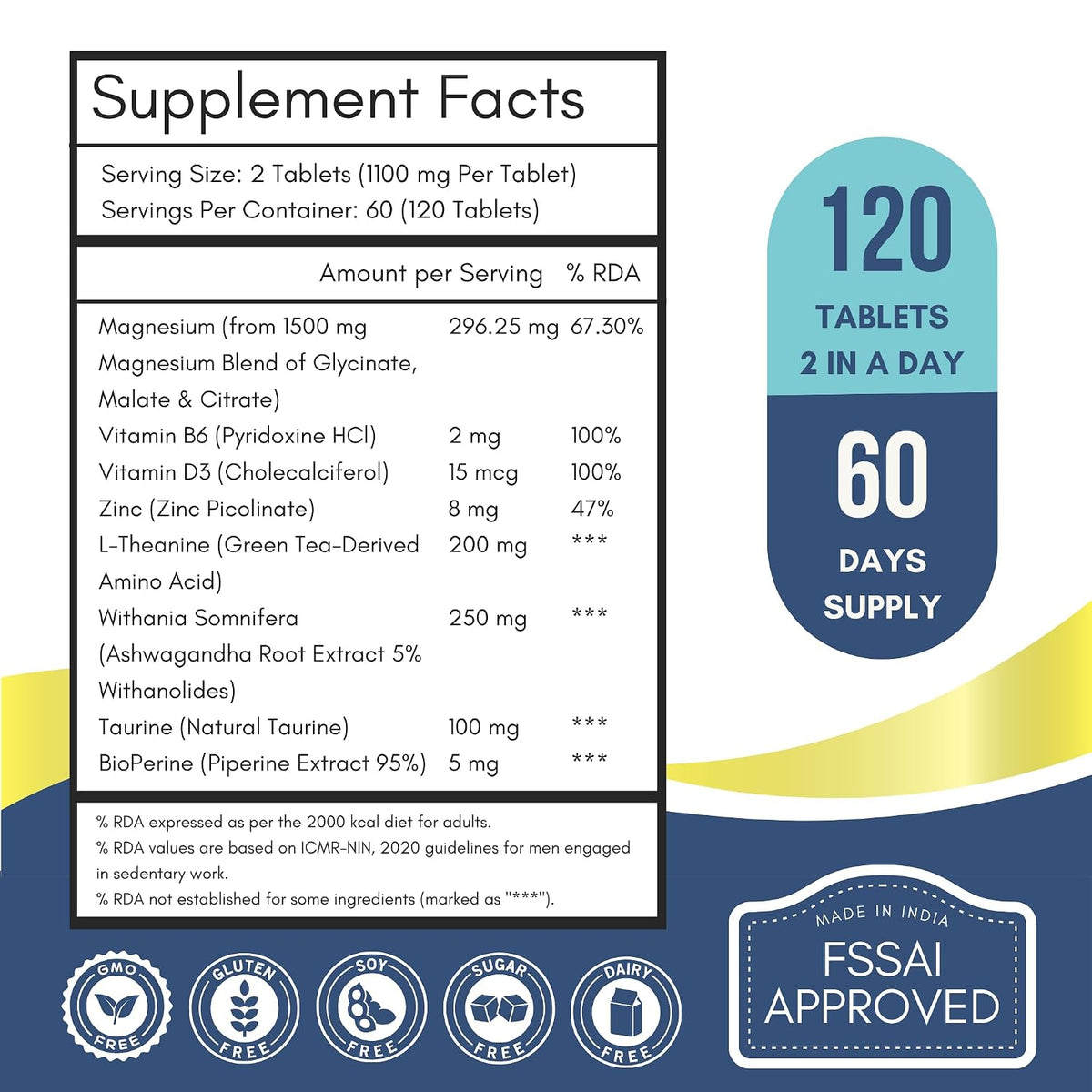 Anupurak Magnesium Complex Tablet (120 Each)