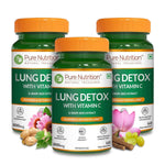 Pure Nutrition Lung Detox Capsule with Vitamin C 800mg For Respiratory Care