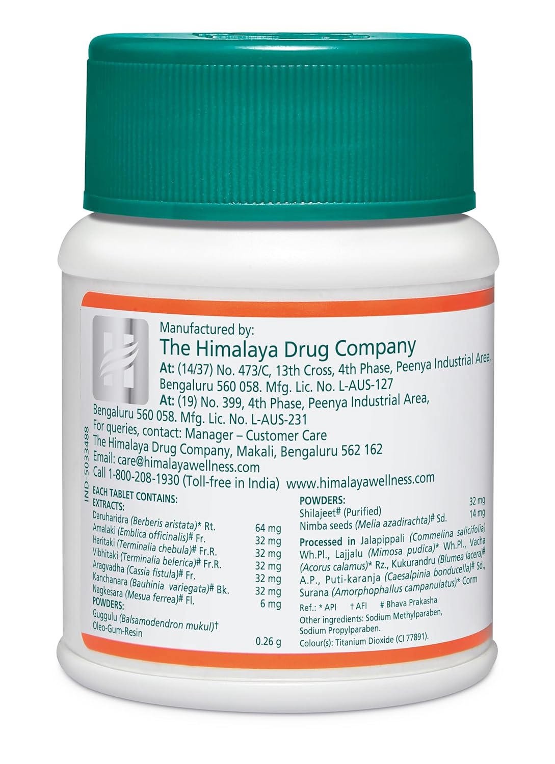 Himalaya Pilex Tablets - 60 Count (Pack of 2)