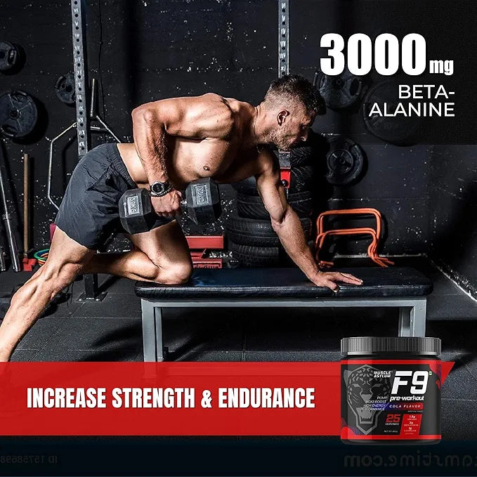 Muscle Asylum F9 Series Pre-Workout Powder