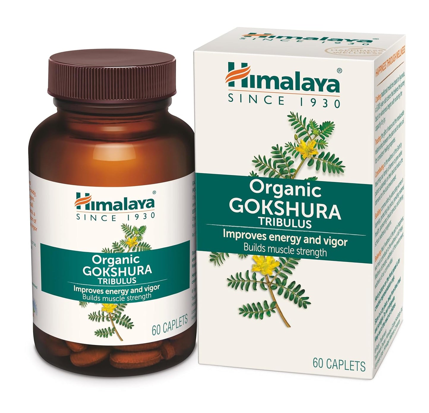 Himalaya Organic Gokshura Caplet - 60 Caplets