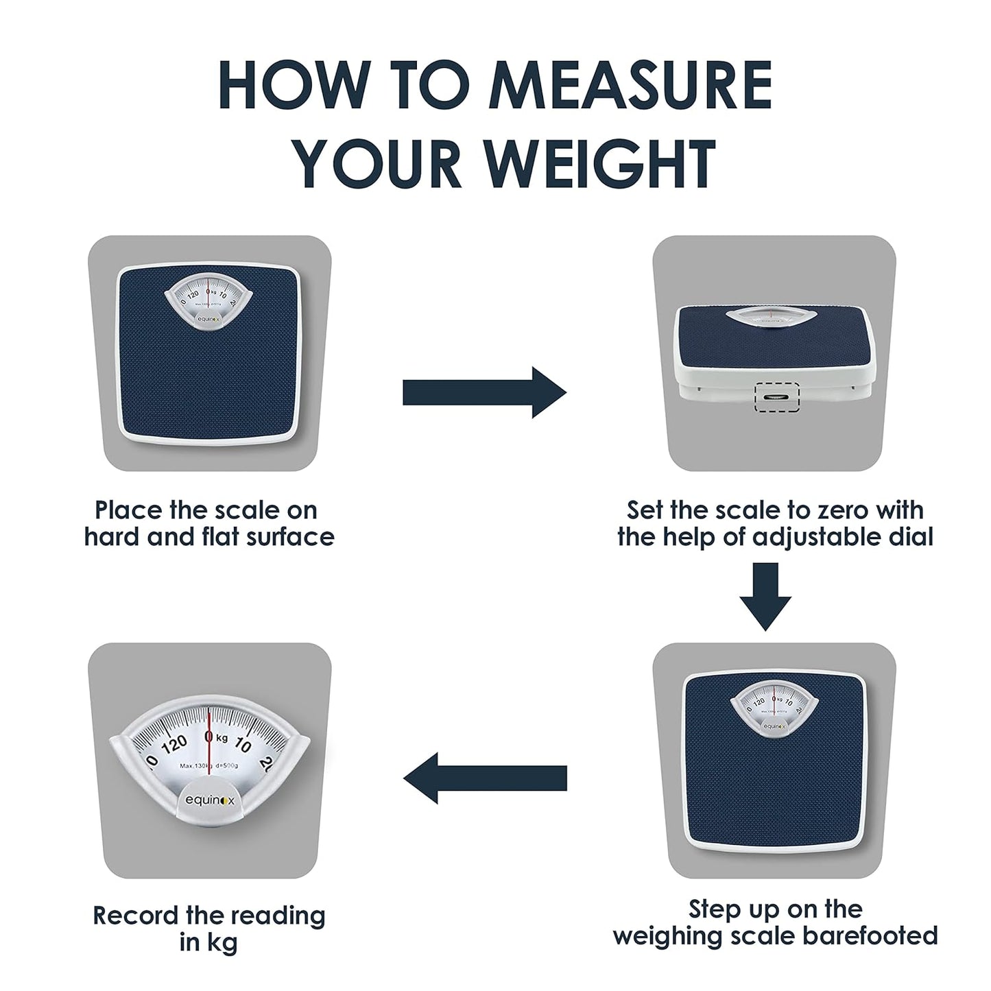Equinox Mechanical Weighing Scale (Model EQ-BR-9201)