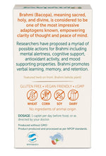 Himalaya Organic Brahmi Caplet | Mind Wellness| Improve Alertness - 60 Caplet