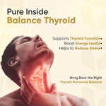 Vitaminnica Thyroid Support Capsules | Supports Thyroid Health & Hormone Balance | Enriched with Iodine - Energy & Metabolism Booster | 60 Vegan Capsules